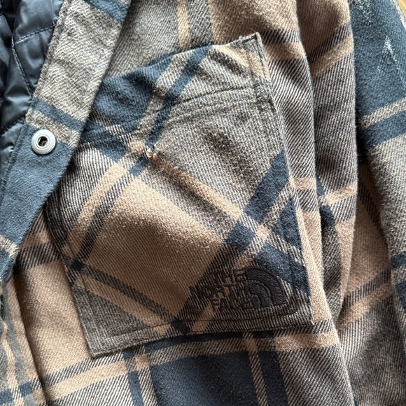 The North Face Brown and Black Quilted Jacket - Picture 4 of 10